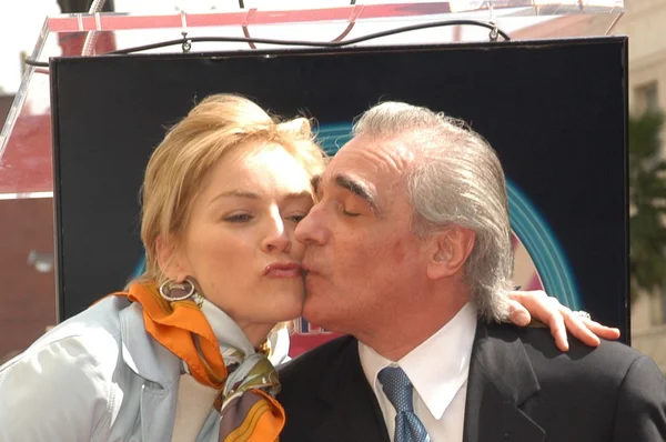 Martin Scorsese et Sharon Stone — Photo