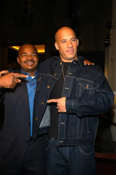 Gary gray och vin diesel — Stockfoto