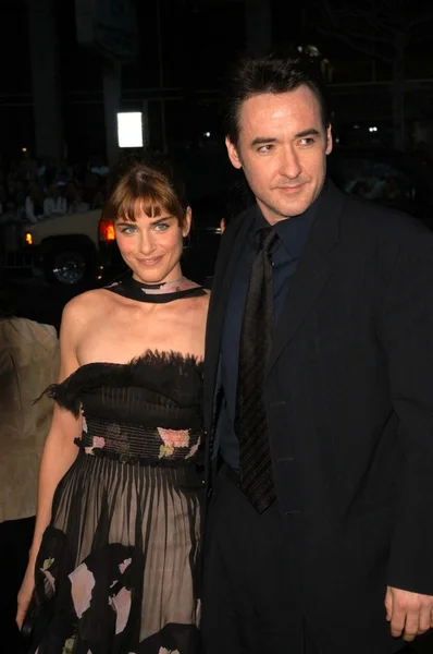 Amanda Peet and John Cusack — Stock Photo, Image