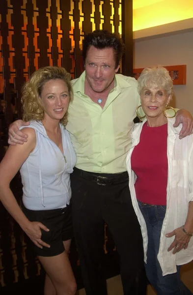 Virginia Madsen, Michael Madsen et leur mère Elaine — Photo