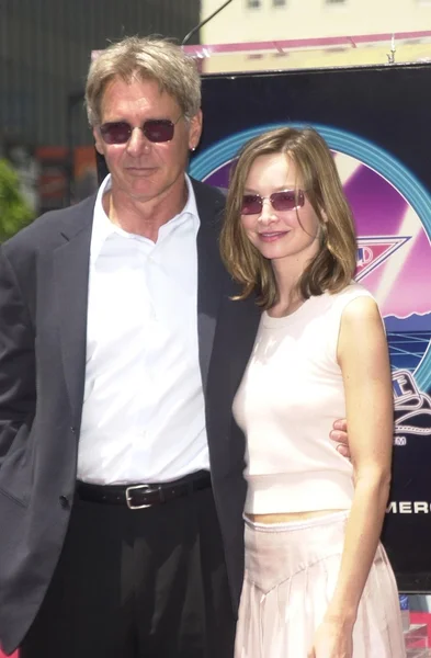 Harrison Ford y Calista Flockhart — Foto de Stock