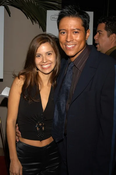 Yancy Arias and wife Anna — Stock Photo, Image