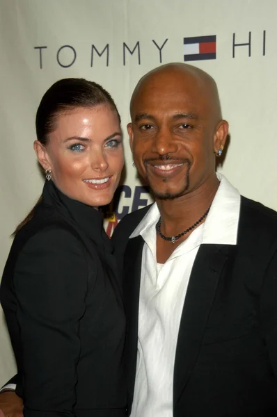 Montel williams och tara westwood — Stockfoto