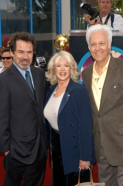 Dennis Miller, Connie Stevens and Jack Jones — Stock Photo, Image