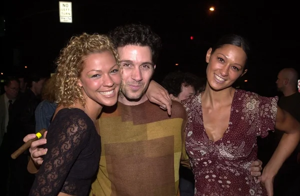 Ronnie Marmo avec ses amis Erica et Bianca — Photo