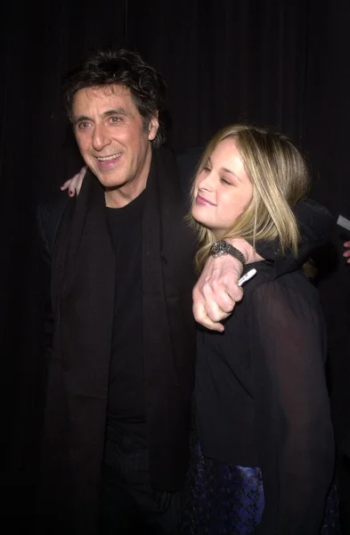 Al Pacino and daughter Julie — Stock Photo, Image