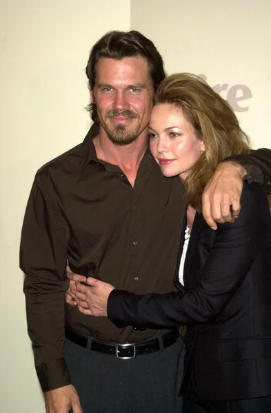 Josh Brolin and Diane Lane — Stock Photo, Image