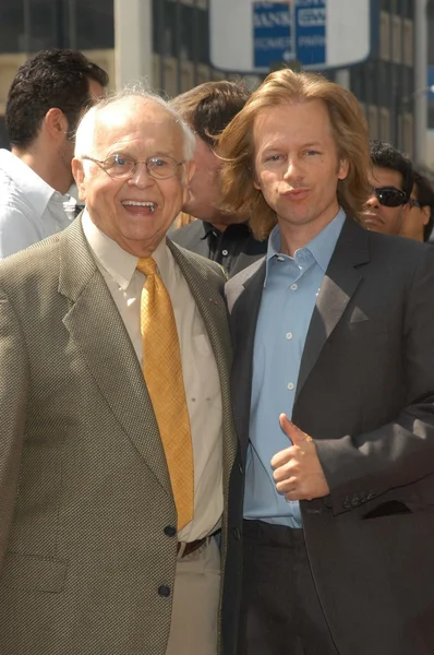 Johnny grant och david spade — Stockfoto