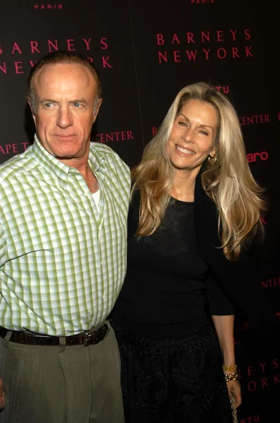 James Caan and wife — Stock Photo, Image