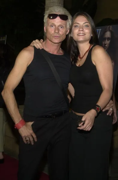 Michael Des Barres and Jodi Lyn O'Keefe — Stock Photo, Image