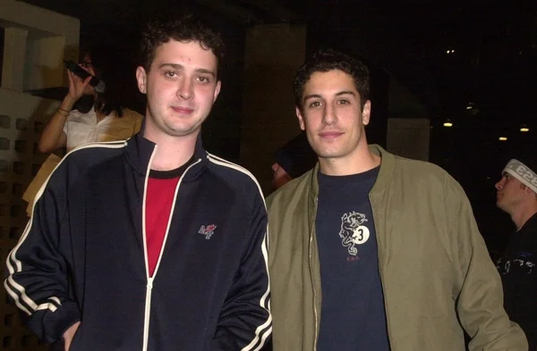 Jason biggs i eddie kaye thomas — Zdjęcie stockowe