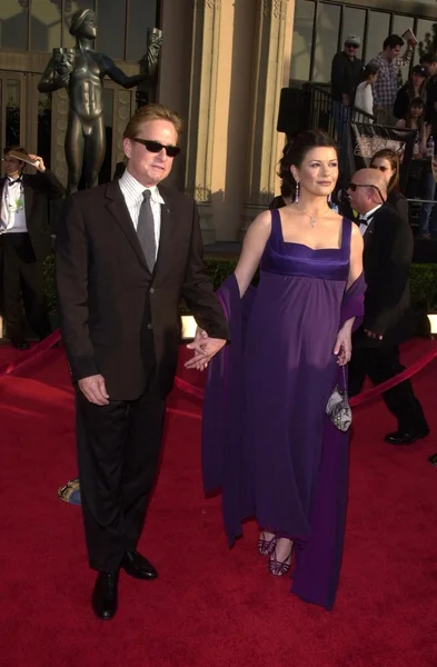 Michael Douglas and Catherine Zeta-Jones — Stock Photo, Image