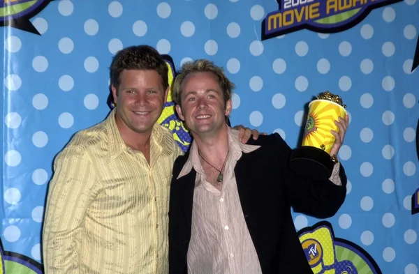 Sean astin i billy boyd — Zdjęcie stockowe