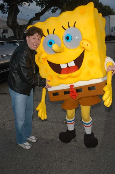 Mike Myers e spugna Bob — Foto Stock