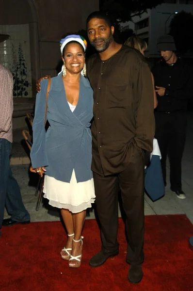 Debbie Allen e o marido Norm Nixon — Fotografia de Stock