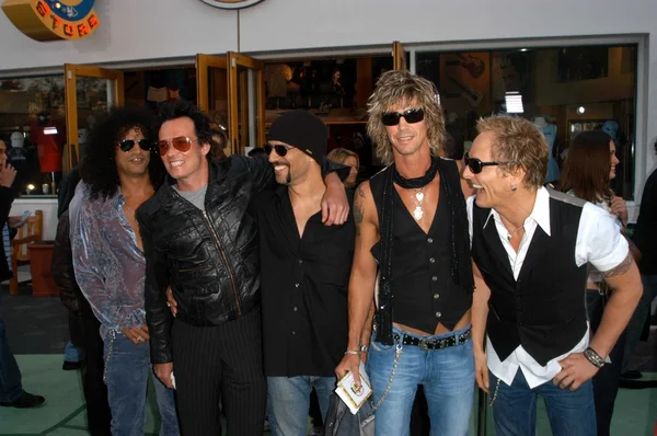 Slash, Scott Weiland, Dave Kushner, Duff McKagan y Matt Sorum —  Fotos de Stock