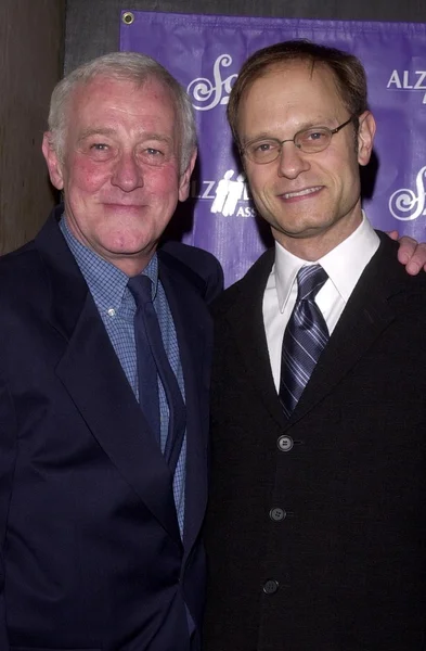 John mahoney i david hyde pierce — Zdjęcie stockowe