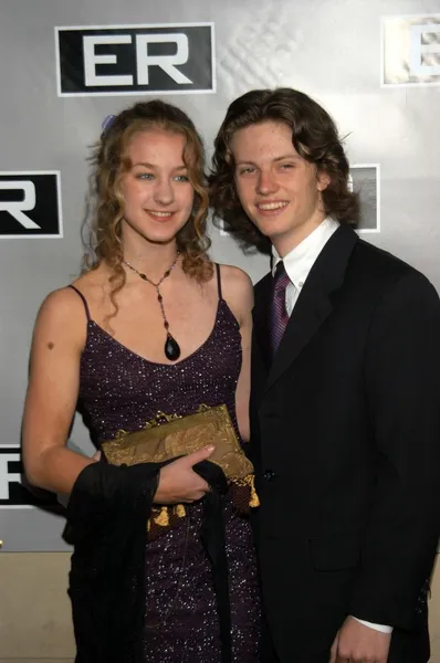 Hallee hirsh och parker higgins — Stockfoto