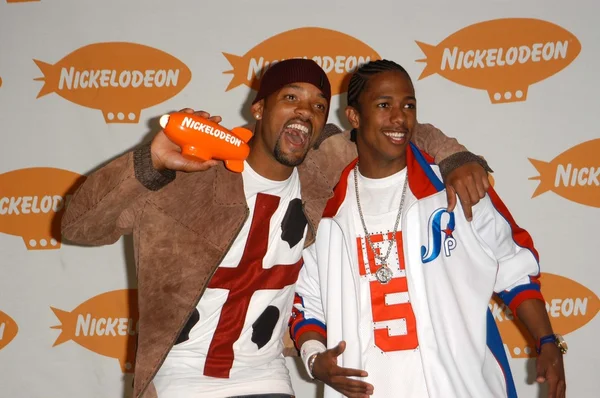 Will Smith y Nick Cannon — Foto de Stock