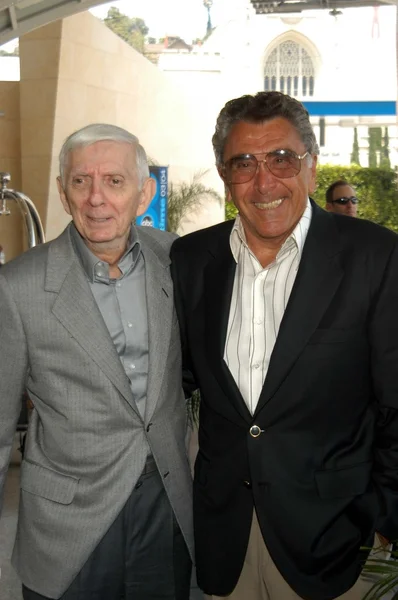 Aaron Spelling e E. Duke Vincent — Fotografia de Stock