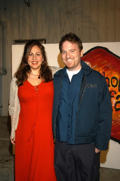 Kathy Najimy and Dan Finnerty — Stock Photo, Image