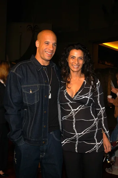 Vin Diesel y Alice Amter —  Fotos de Stock