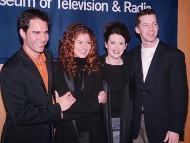Eric mccormack, debra messing, megan mullally ve sean hayes