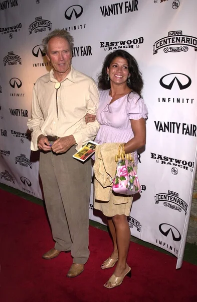 Clint Eastwood e Dina Eastwood — Fotografia de Stock