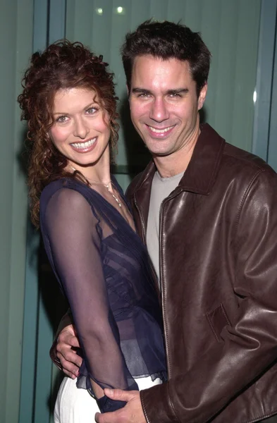 Eric McCormack and Debra Messing — Stock Photo, Image