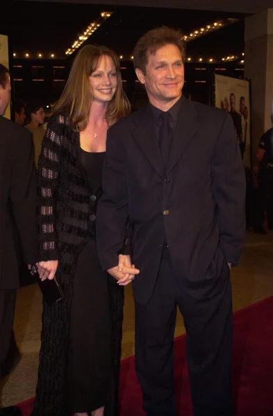 Andrew Stevens et sa femme Robyn — Photo