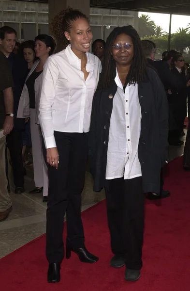 Whoopie Goldberg e la figlia Alex — Foto Stock