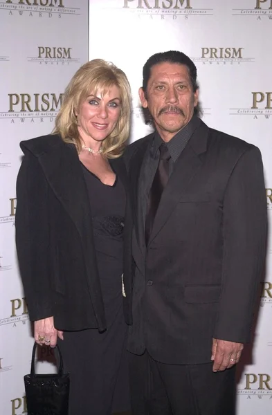 Danny trejo und ehefrau debbie — Stockfoto