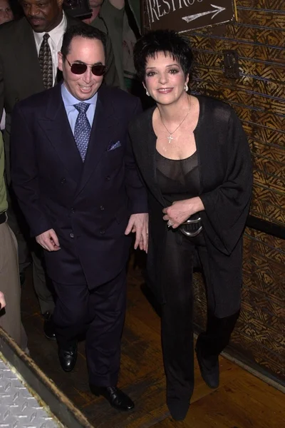 David Gest og Liza Minnelli – stockfoto