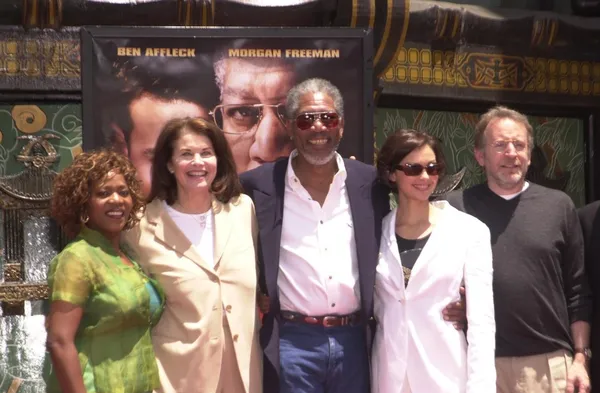 Alfre Woodard, Sherry Lansing, Morgan Freeman, Ashley Judd e Frank Darabont — Fotografia de Stock