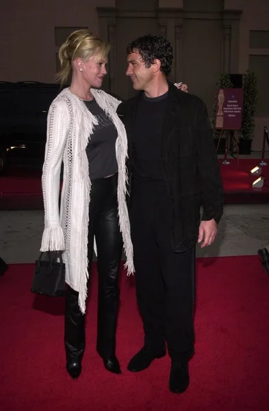 Melanie griffith und antonio banderas — Stockfoto