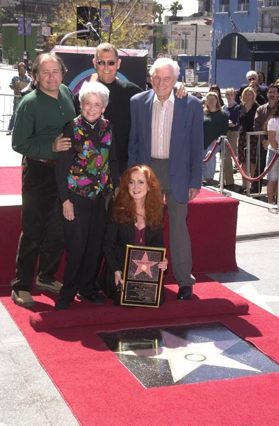 Bonnie raitt ve aile — Stok fotoğraf