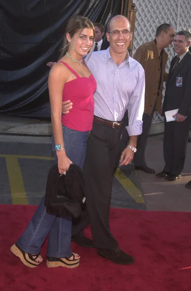 Jeffrey Katzenberg and Scarlett — Stock Photo, Image
