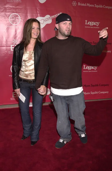 Fred durst och datum jennifer — Stockfoto