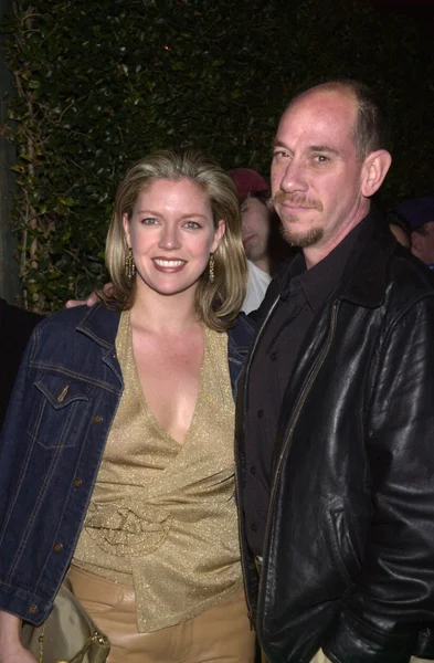 Miguel Ferrer and Leilani Sarelle — Stock Photo, Image