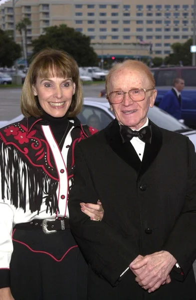 Red Buttons and wife Alicia — Stock Photo, Image