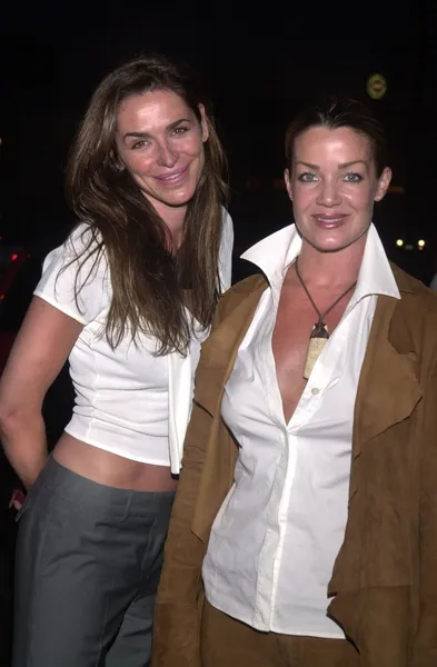 Claire Stansfield and Claudia Christian — Stock Photo, Image