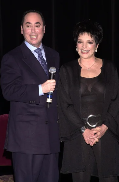 David Gości i liza minnelli — Zdjęcie stockowe