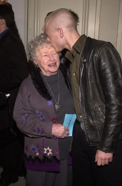 Ben Foster et grand-mère — Photo