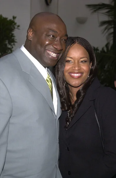 Michael Clarke Duncan and date — Stock Photo, Image