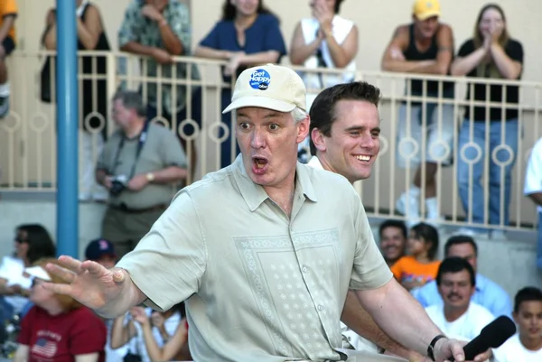 Chip Esten og Colin Mochrie – stockfoto