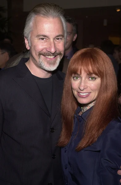Rick Baker and wife — Stock Photo, Image