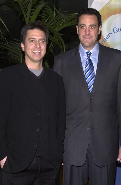 Ray romano und brad garrett — Stockfoto