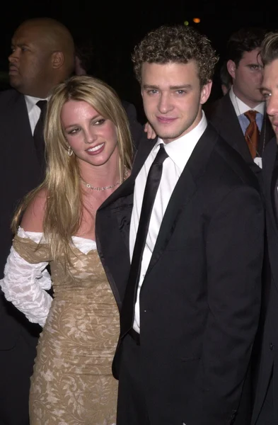 Britney Spears and Justin Timberlake — Stock Photo, Image