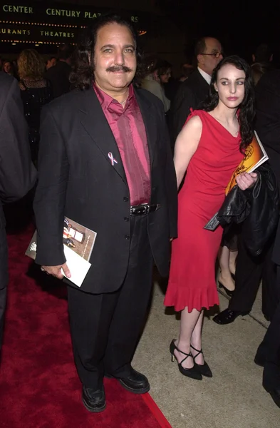 Ron Jeremy and date — Stock Photo, Image