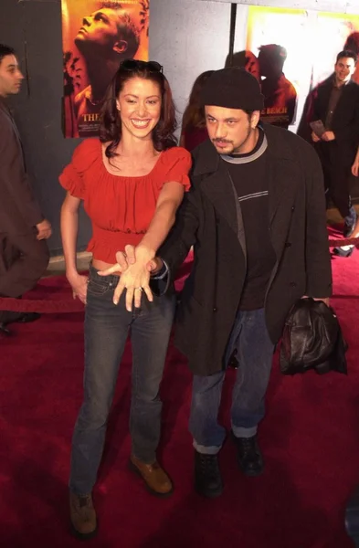 Shannon Elizabeth y Joe Reitman — Foto de Stock